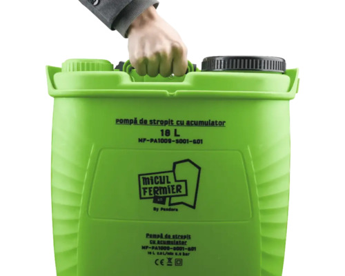 Pulverizator cu acumulator cu o capacitate de 18 litri