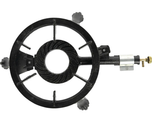 Aragaz cu gaz cu design rotund pentru utilizare în exterior