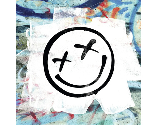 Tablou sticlă Smiley 30x30 cm