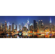 Tablou sticlă Manhattan Skyline 80x30 cm
