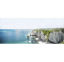 Tablou sticlă Etretat Normandie 80x30 cm