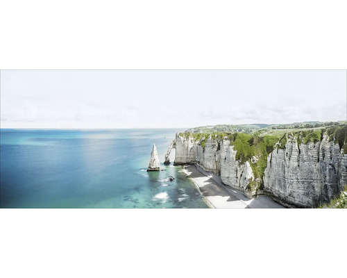 Tablou sticlă Etretat Normandie 80x30 cm