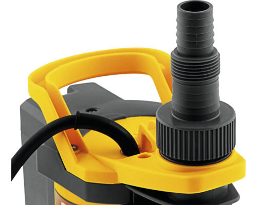 Imagine detaliată a unei pompe submersibile cu cablu și racord