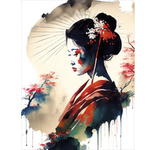Tablou sticlă Geisha IV 60x80 cm