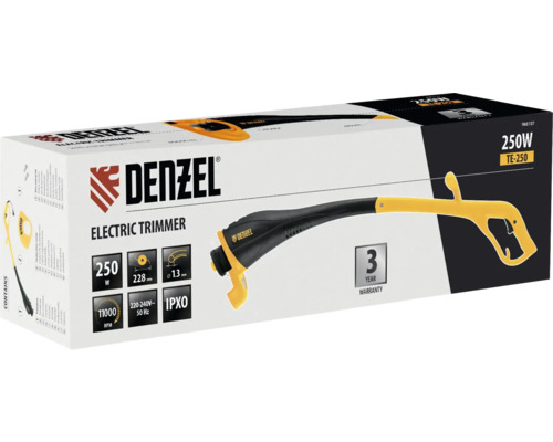 Trimmer electric Denzel în ambalajul produsului