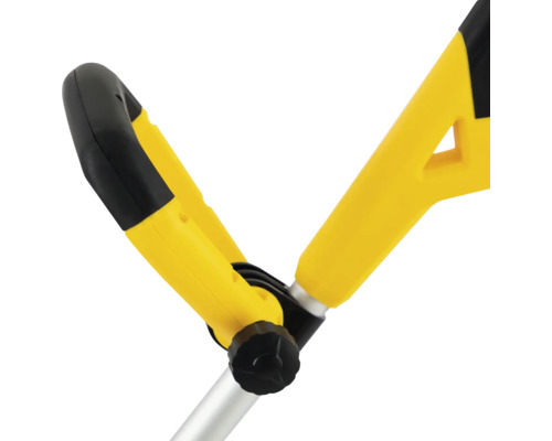 Vizualizare detaliată a mânerului unei foarfeci de grădină