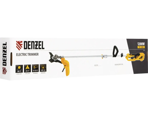 Ambalajul unui trimmer electric Denzel