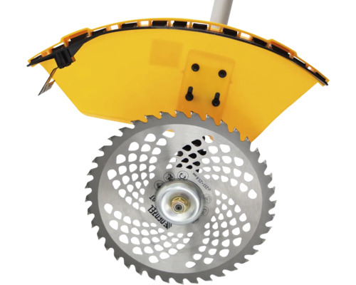 Lamă de motocoasă cu protecție