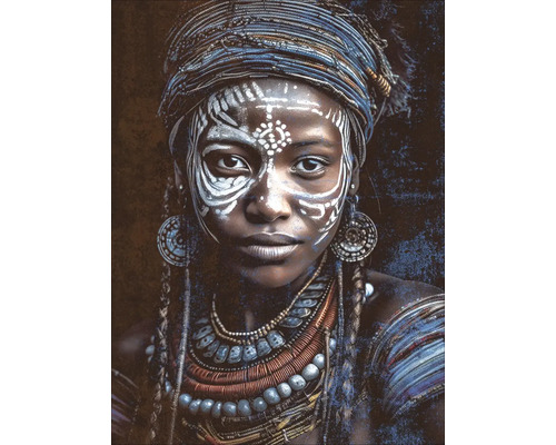 Tablou sticlă African Woman I 60x80 cm