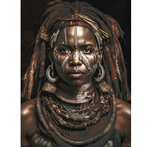 Tablou sticlă African Woman II 60x80 cm