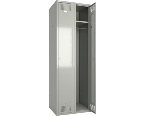 Dulap metalic dublu 1800x600x500mm, gri