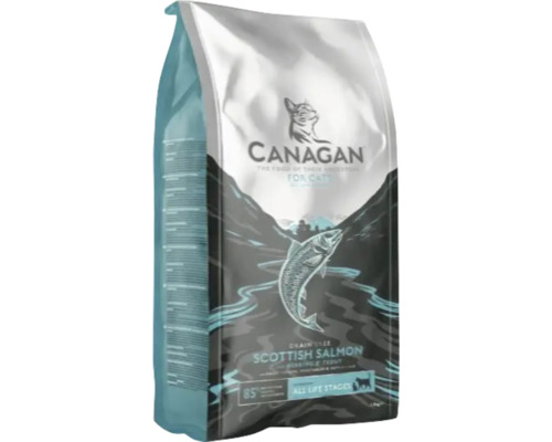Canagan hrană uscată Somon scoțian pentru pisici