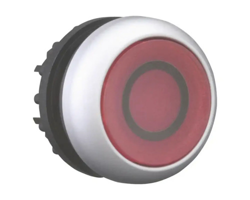 Buton comandă Eaton M22-DL-R-X0, indicator luminos, roșu