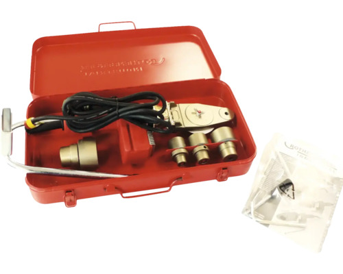 Aparat de sudură țevi în cutie de scule cu accesorii