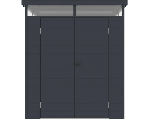 Dulap de grădină cu ușă dublă și luminator