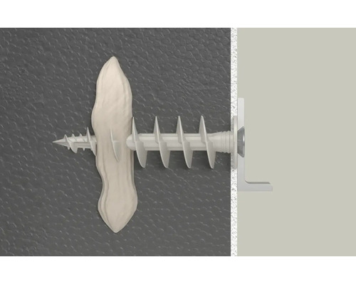 Dibluri de perete cavități din plastic cu șurub în perete