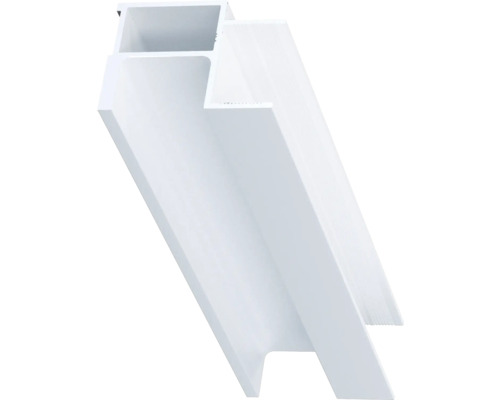 Profil mâner U Häfele Ädoor Easy U-18 pentru materiale de 18 mm, din aluminiu eloxat, 2,7m, culoare alb mat Profil mâner U Häfele Ädoor Easy U-18 pentru materiale de 18 mm, din aluminiu eloxat, 2,7m, culoare alb mat