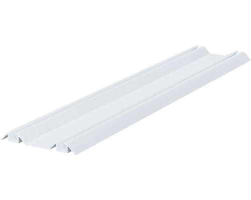 Șină pentru uși glisante inferioară Häfele Ädoor, grosime ușă 18mm, 63x2000x7,5mm (lXLxH), aluminiu alb mat Șină pentru uși glisante inferioară Häfele Ädoor, grosime ușă 18mm, 63x2000x7,5mm (lXLxH), aluminiu alb mat