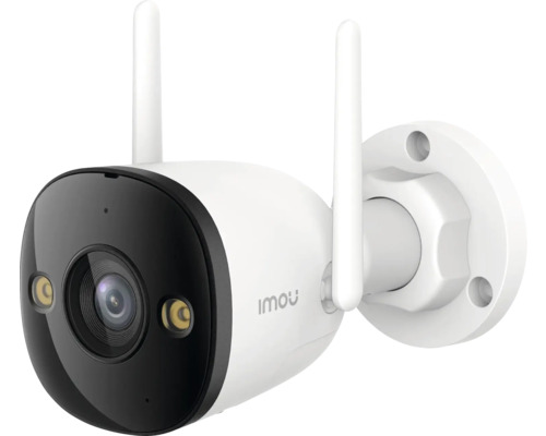 Cameră de supraveghere IMOU Bullet 3 3MP, dual audio, detectare mișcare, conexiune WiFi Cameră de supraveghere Imou cu două antene