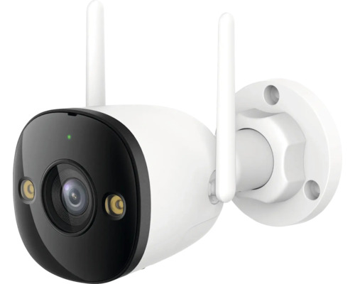 Cameră de supraveghere pentru exterior cu două antene