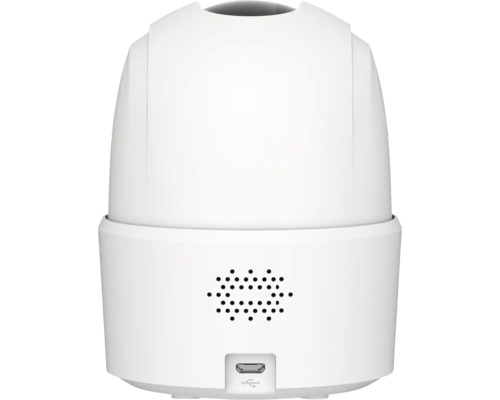 Vedere din spate a unei camere de securitate