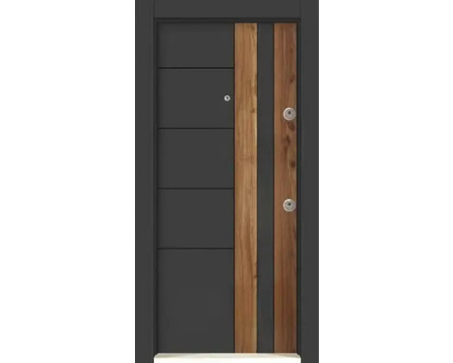 Ușă de intrare metalică pentru interior Elegant 400 88x201 cm dreapta