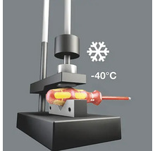 Șurubelniță testată la minus 40 de grade Celsius