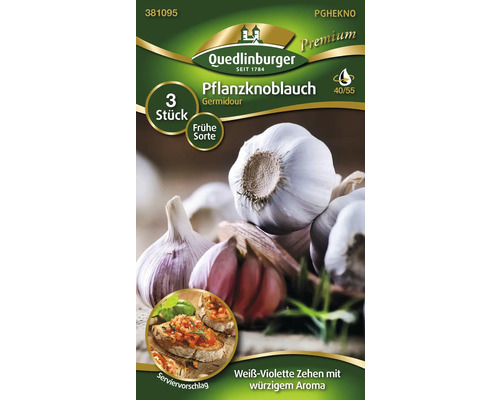 Semințe de usturoi Germidour, 3 bucăți