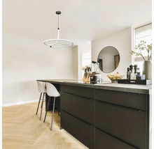 Pendul cu LED integrat Fiora 36W 1440 lumeni, negru