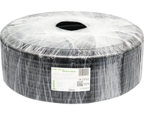 Tub electric de instalații rulat, 50 de metri