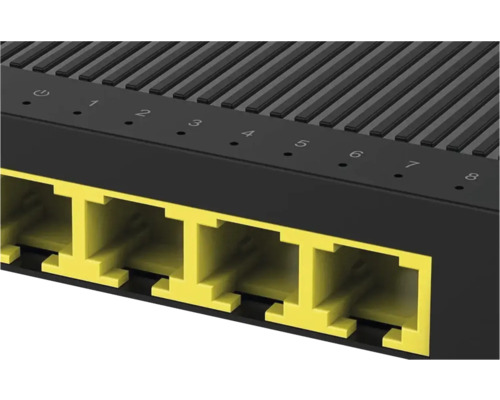 Switch IMOU 8 porturi RJ45, 10/100/1000Mbps, negru | HORNBACH
