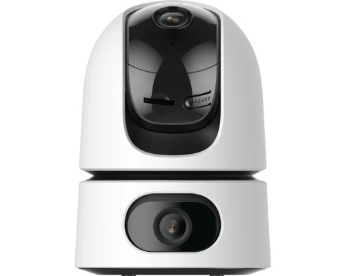 Cameră de supraveghere cu două obiective