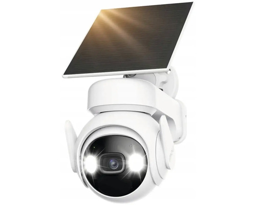 Cameră de supraveghere cu panou solar