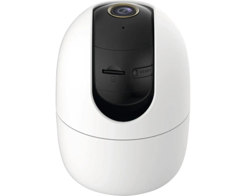 Cameră de supraveghere cu slot pentru card SD și buton de resetare