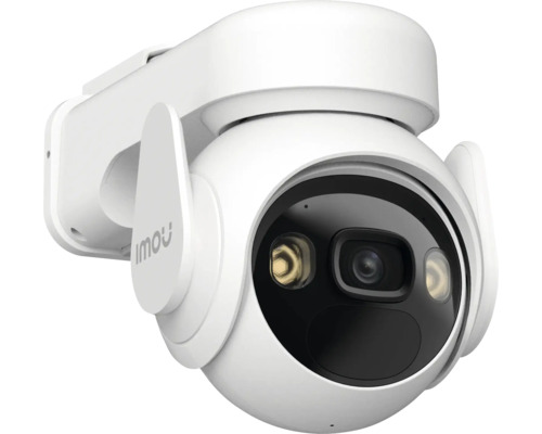 Cameră de supraveghere albă pentru exterior