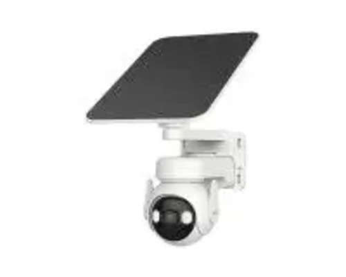 Cameră de supraveghere cu panou solar pentru alimentare