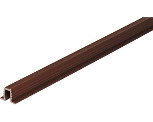 Șină pentru uși glisante Häfele Slido F-LI12, grosime ușă 18mm, 13,5x3000x10mm (lXLxH), plastic maro Șină pentru uși glisante Häfele Slido F-LI12, grosime ușă 18mm, 13,5x3000x10mm (lXLxH), plastic maro