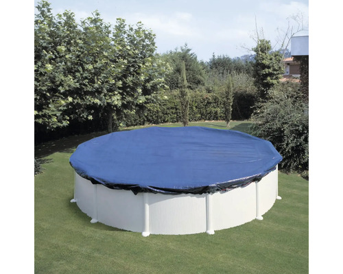 Prelată pentru acoperirea piscinei Extra 915 x 470 cm, bazin oval/octogonal Piscină rotundă cu acoperire albastră pentru piscină în grădină.