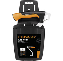 Clește pentru bușteni Fiskars cu suport negru