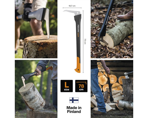 Cârlig pentru lemn Fiskars XA22 pentru ridicarea trunchiurilor