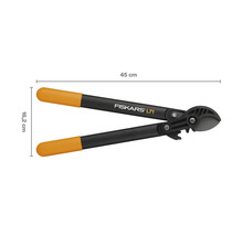 Foarfecă de crengi cu transmisie Fiskars L71 cu o lungime de 45 de centimetri
