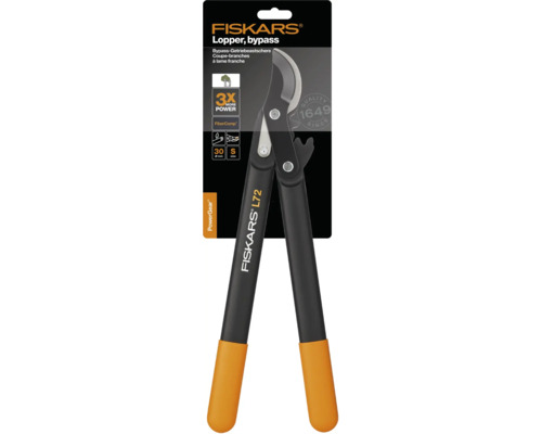 Foarfece de grădinărit Fiskars Bypass pentru tăierea crengilor cu diametrul de până la 30 milimetri