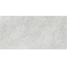 Placă de pardoseală deschisă la culoare cu aspect de piatră