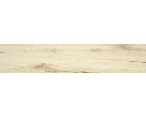 Gresie exterior / interior porțelanată rectificată MIRAVA ARENDAL beech 23x120 cm Placă ceramică aspect lemn