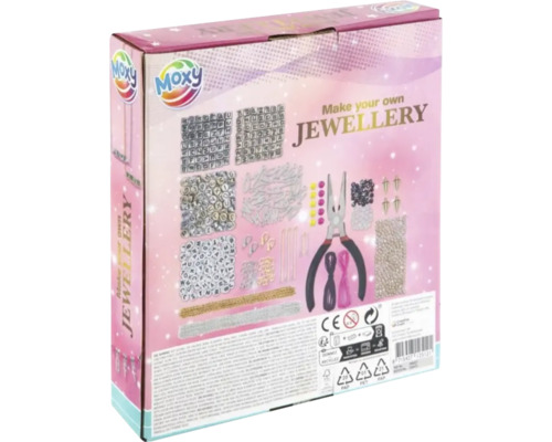 Set de bijuterii Moxy de făcut singur în ambalaj