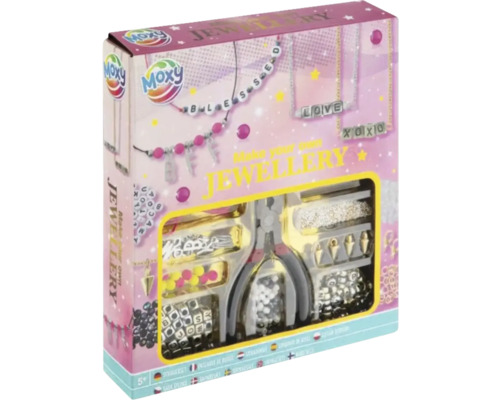 Set de bijuterii Moxy pentru a face singur într-o cutie