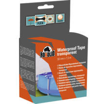 Bandă impermeabilă Roxolid transparentă, 50 milimetri pe 1,5 metri