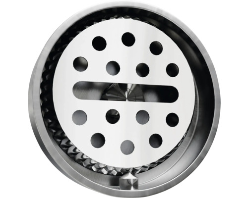 Sifon de pardoseală metalic cu model perforat