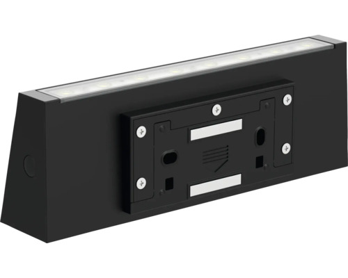 Lumină LED neagră pentru montare sub dulap