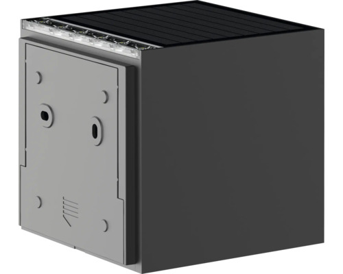 Cutie poștală solară cu iluminare integrată